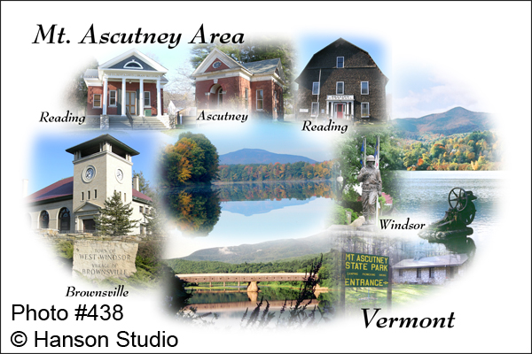 Mt. Ascutney, VT - Collage of the Mt. Ascutney Area